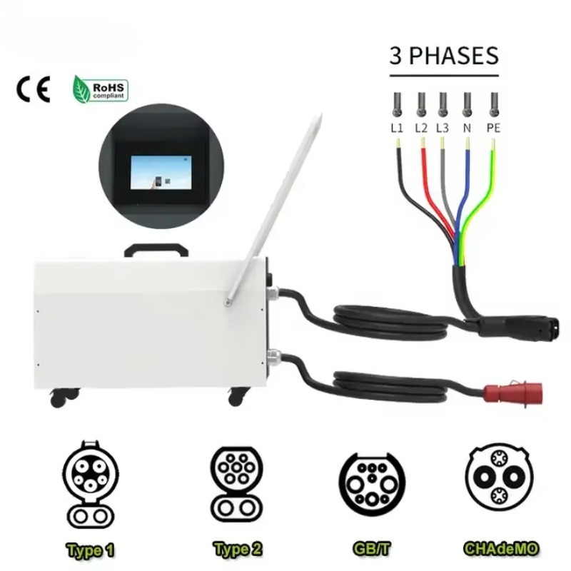 20KW-40KW Portable Charging Pi - Portable Dc Fast Charger 20Kw Ccs2 review and price