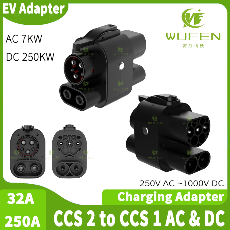 WUFEN AC & DC CCS2 To CCS1 DC  - Ccs2 To Ccs1 Fast Charge Adapter 250Kw review and price