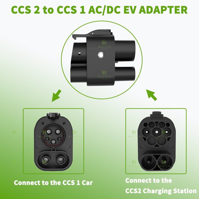 WUFEN AC & DC CCS2 To CCS1 DC  - Ccs2 To Ccs1 Fast Charge Adapter 250Kw review and price