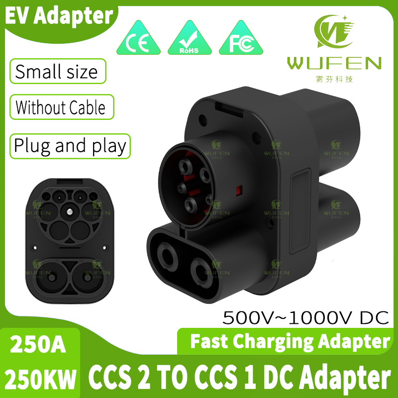 WUFEN AC & DC CCS2 To CCS1 DC  - Ccs2 To Ccs1 Fast Charge Adapter 250Kw review and price