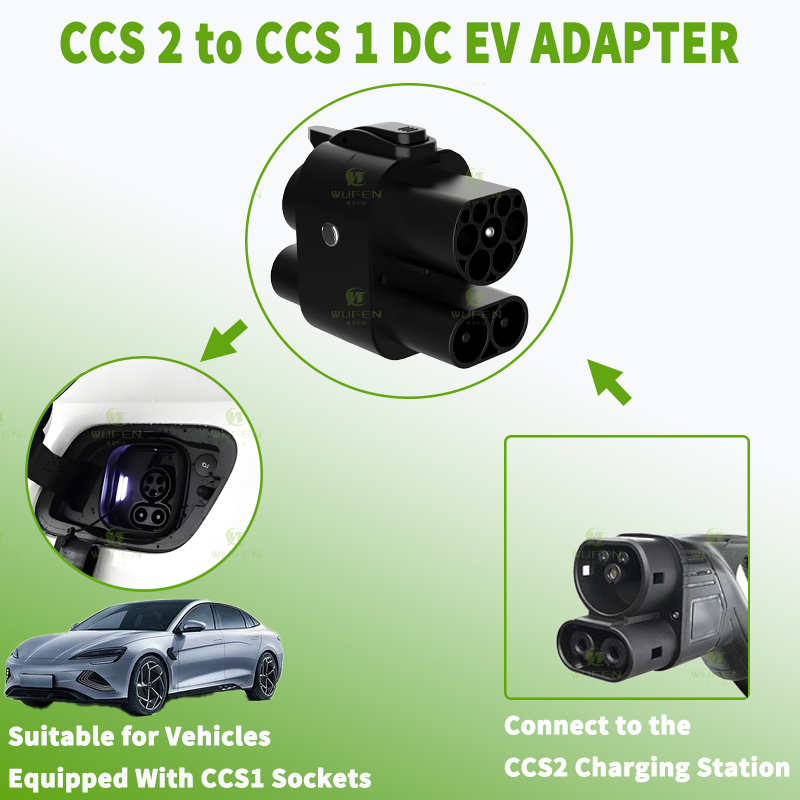 WUFEN CCS2 to CCS1 250A Adapte - Ccs2 To Ccs1 Fast Charge Adapter 250Kw review and price