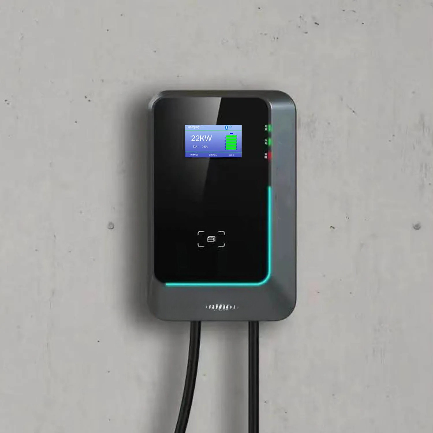 2025 Hot Sale 7kw/11kw/22kw AC - 22Kw Wallbox Type 2 Ocpp Rfid review and price