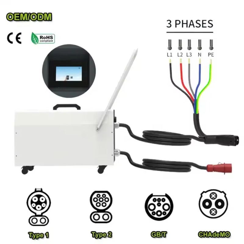 20KW-40KW EV Portable Charging - Portable Dc Fast Charger 20Kw Ccs2 review and price