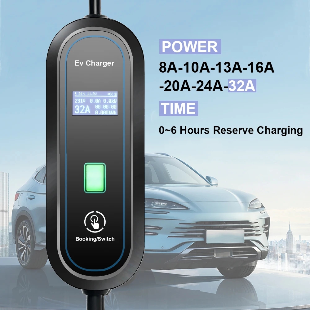 Portable GBT EV Charger Wallbo - Portable Ev Charger 32A Type 2 Cee Plug review and price