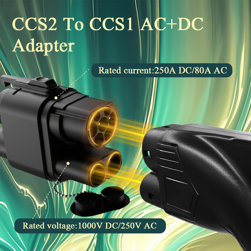 Kolanky 250KW DC+AC From CCS2  - Ccs2 To Ccs1 Fast Charge Adapter 250Kw review and price