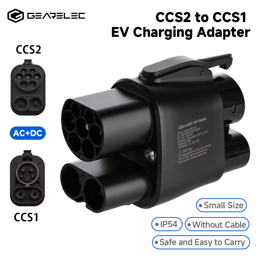 GEARELEC CCS2 to CCS1 Adapter  - Ccs2 To Ccs1 Fast Charge Adapter 250Kw review and price