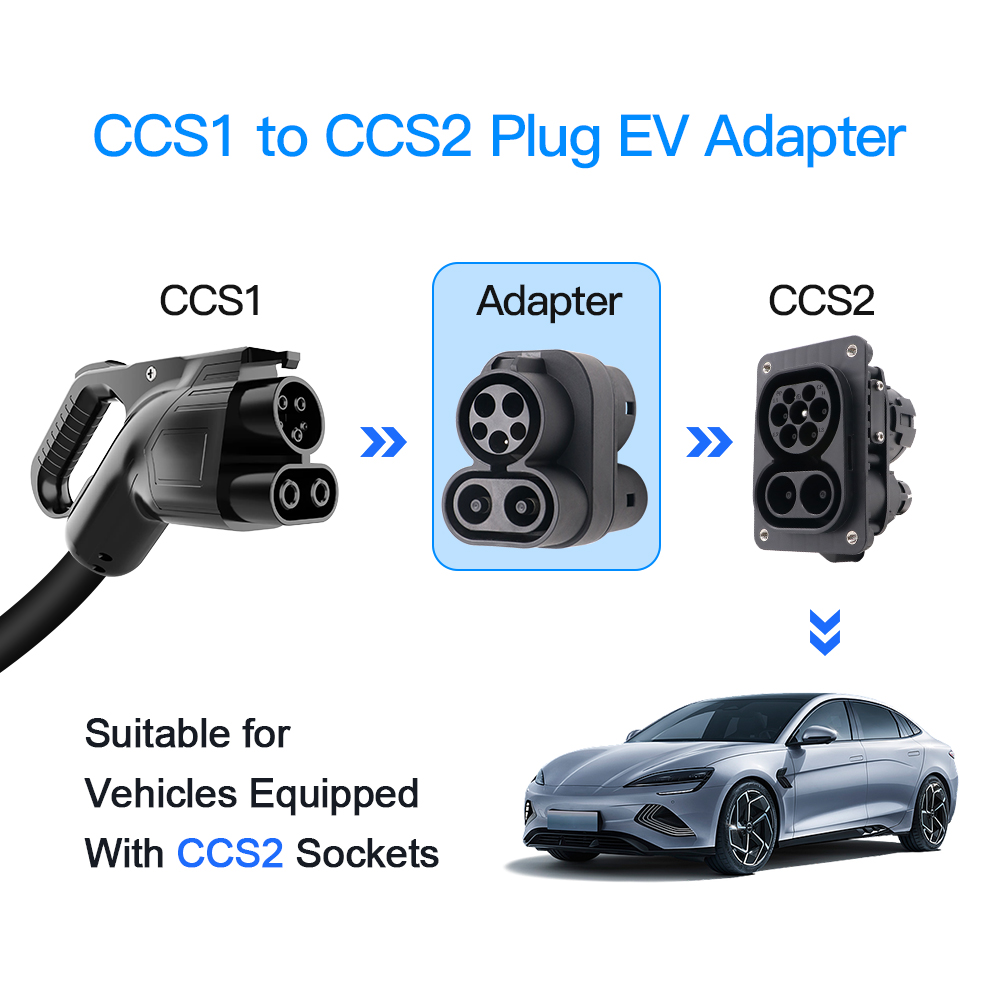 Kolanky 250A CCS1 To CCS2 EV C - Ccs2 To Ccs1 Fast Charge Adapter 250Kw review and price