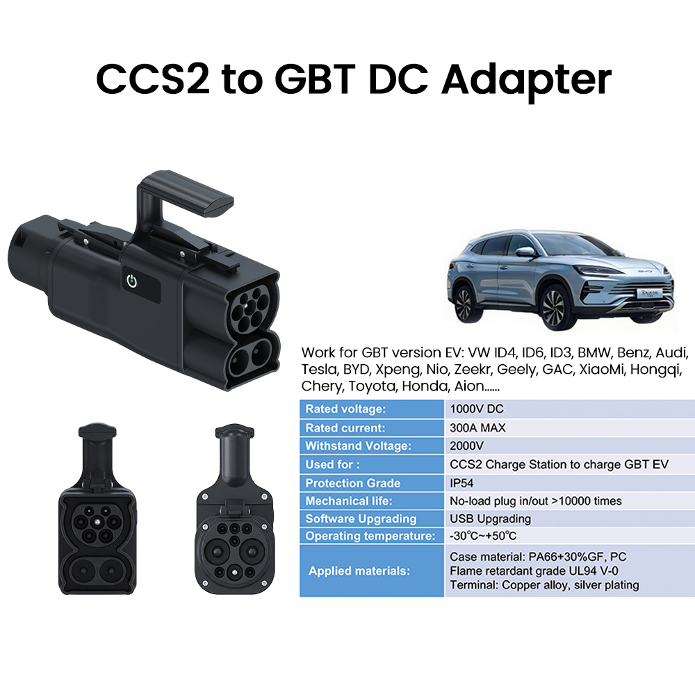 CCS2 to GB/T EV Converter Adap - Gb/T To Ccs2 200A Fast Charging Adapter review and price
