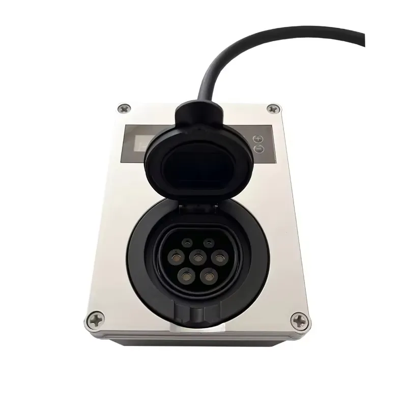 Mini 16A 32A Smart App Electri - Portable Ev Charger 32A Type 2 Cee Plug review and price