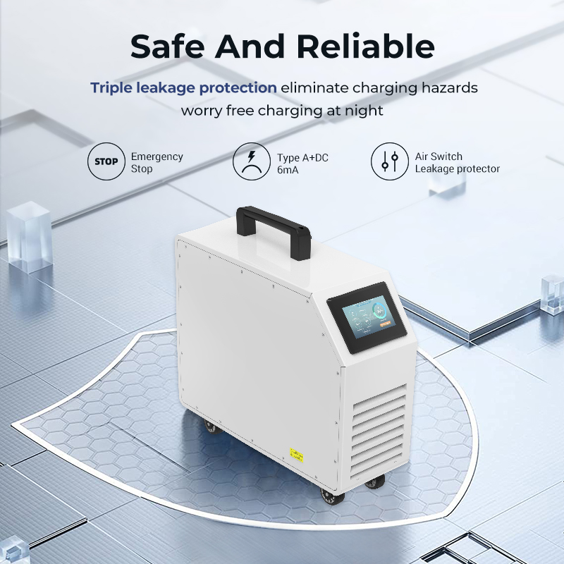 20kw Movable Charging Station  - Portable Dc Fast Charger 20Kw Ccs2 review and price