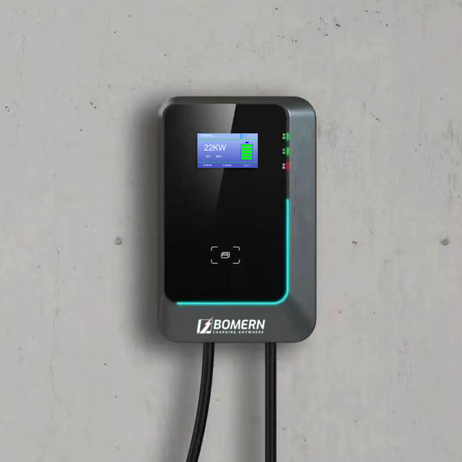 2025 Hot Sale 7kw/11kw/22kw AC - 22Kw Wallbox Type 2 Ocpp Rfid review and price