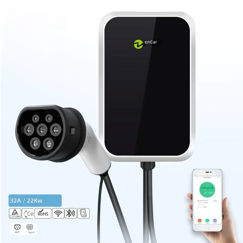 22kW EV Charger Type 2 Wallbox - 22Kw Wallbox Type 2 Ocpp Rfid review and price
